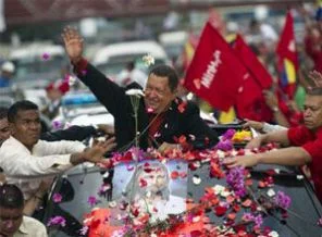 Chavez'e veda töreni gibi uğurlama