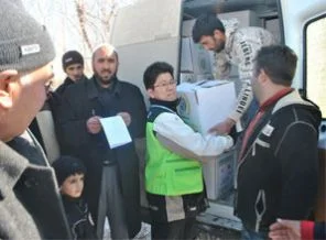 Güney Kore'den Van'a anlamlı yardım