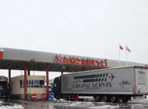 Hamzabeyli Sınır Kapısı tır trafiğine açıldı