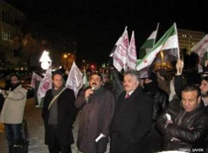 Katliamın yıldönümünde Esad rejimine protesto
