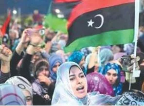 Libya'da 17 Şubat Devrim kutlamaları