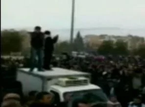Şam'da Esad karşıtı kitlesel gösteri