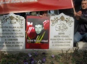 Şehid Metin Yüksel şehadetinin 33 .yılında anıldı