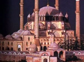 Selimiye Camisine insan zinciri