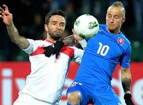 Slovakya Türkiye'yi 2-1 yendi