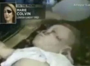 Suriye'de öldürülen Colvin'in son haberi