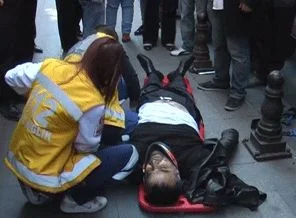Beyoğlu'nda motosiklet kazası: 1 ölü