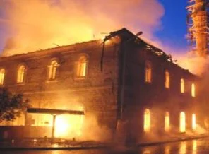 Bursa Ulucamii'de yangın