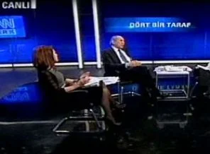Canlı yayında birbirlerine girdiler