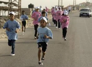 Gazze'de maraton