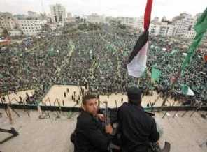 Hamas'tan milyonluk gövde gösterisi
