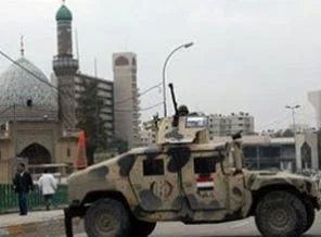 Irak halkının zırhlı araç tepkisi!
