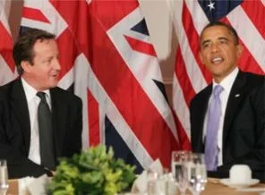 Obama ve Cameron Suriye krizini yazdı