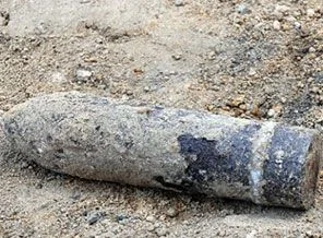 Otel inşaatında 300 kiloluk bomba bulundu
