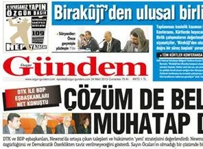 Özgür Gündem özgür!