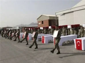 Silah arkadaşlarına son görev