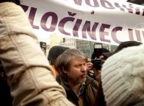Slovakya'da yolsuzluk protestosu