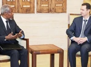 Suriye'nin yanıtı Annan'a ulaştı