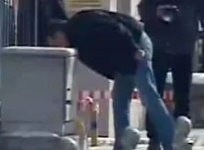 Yargıtay binası önünde patlama (Video)