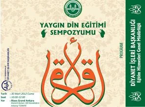 Yaygın Din Eğitimi Sempozyumu