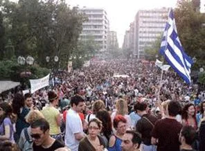 Yunanistan'da protesto gösterileri