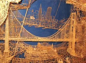 100 bin kürdanla San Francisco'yu inşa etti