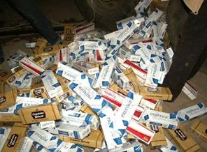 100 bin paket kaçak sigara ele geçirildi
