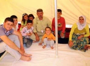1500 Suriyeli Ceylanpınar'a yerleştirildi