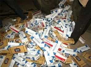 22 bin paket gümrük kaçağı sigara ele geçirildi