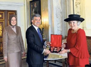 Abdullah Gül Hollanda Aslanı