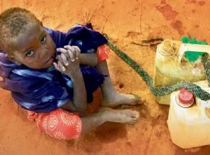 Afrikalılar boşuna susuzluk çekmiş!