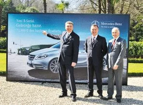 Alman Mercedes, Euro'dan TL'ye geçti