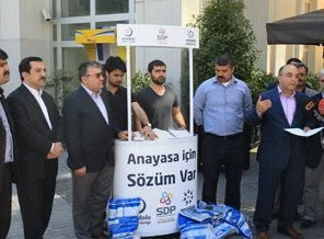 'Anayasa İçin Sözüm Var' talepleri TBMM'de