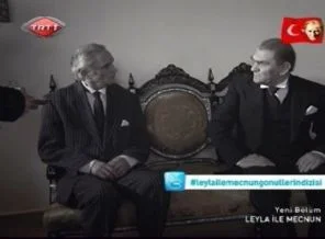 Atatürk'ün o sahnesi Leyla ile Mecnun'da