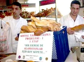 'Bir Ekmek de Sepete Sen Koy'
