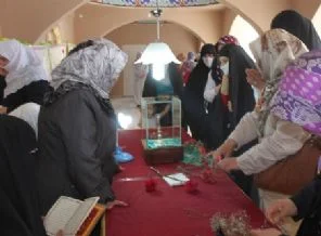 Cizreli bayanlardan Sakal-ı Şerif'e yoğun ilgi