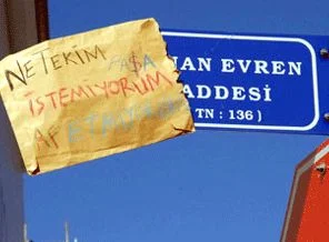 Darbecilerin isimleri silinecek