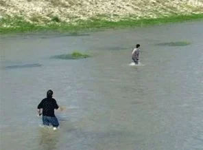Derede hırsız avı