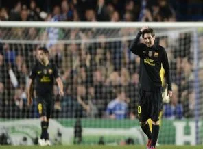 Dünya Messi'yi ilk defa üzgün gördü