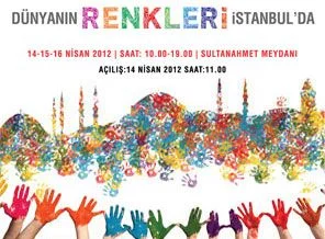 Dünya'nın renkleri Sultanahmet'te buluşuyor