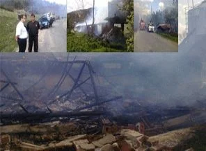 Dursunbey'de tavuk çiftliğinde yangın