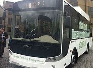 Elektrikli otobüs geliyor
