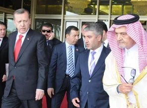 Erdoğan, Kral ile görüştü