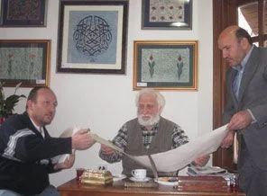 Irgandı Köprüsü'nde ebru sergisi