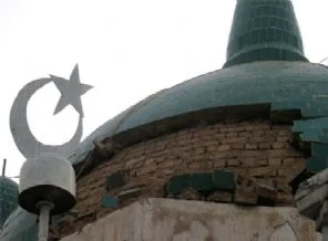Kerkük'teki Osmanlı camisi ve şehitliği yıkılmak üzere