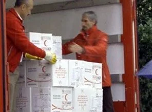 Kızılay'dan patrikhaneye 'Paskalya' yardımı