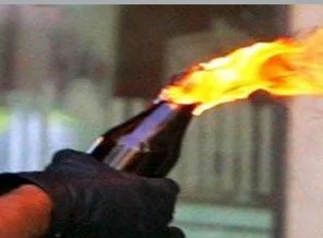 Osmaniye'de eve molotoflu saldırı
