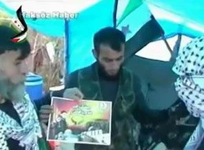 Özgür Suriye Milli Ordusu'na Filistin'den ziyaret
