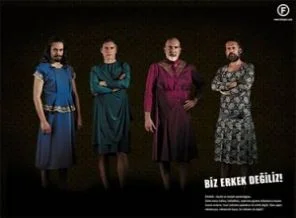 Skandal reklama ilginç kınama