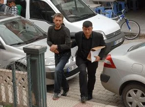 Suç üstü yakalandı!